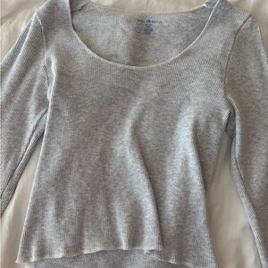 Brandy Melville Ribbed Long Sleeve